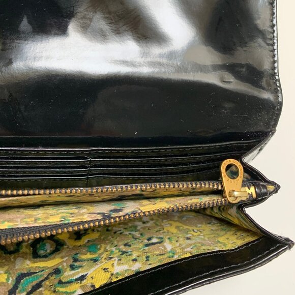 Vintage Marc Jacobs Black Quilted Leather Convertible Long Wallet - Picture 5 of 11